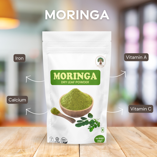 AyurDeep Pure Moringa Powder – 100% Natural Superfood