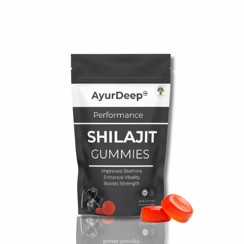 AyurDeep Shilajit Gummies –  Imli Flavor| 30 Gummies